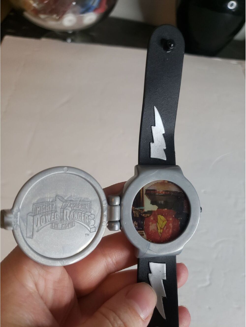 The Mighty Morphin Power Rangers The Movie Bracelet Faux Watch 1995